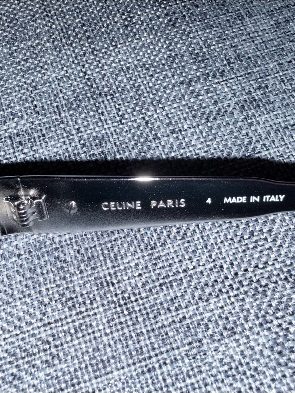 Celine TRIOMPHE METAL 01 SUNGLASSES IN METAL *Like New* - Picture 8 of 8